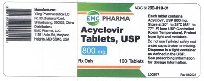 Image Description (Acyclovir Tab 800mg 100s (1))